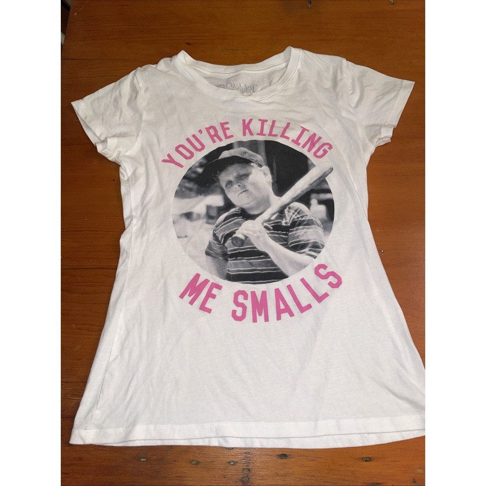 You're Killing Me Smalls Tshirt White Women's Medium The Sandlot M Top 2016